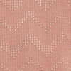 Dusty Pink Chevron Patterned Short Kurta